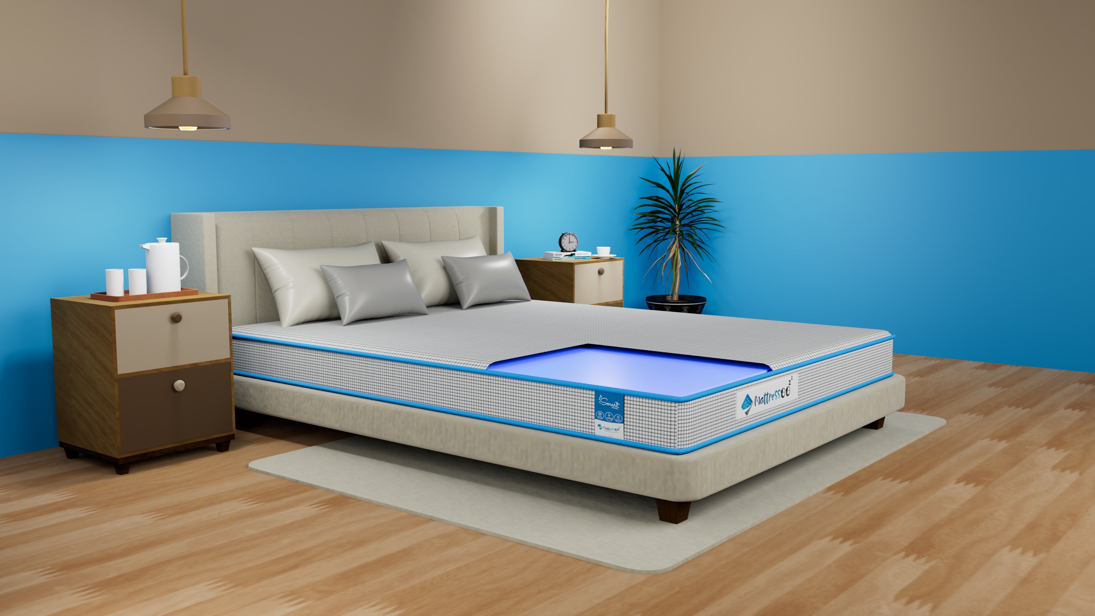 TrueOrthoⓇ Smart Series Orthopedic Mattress | Doctor-Approved Comfort – Mattressoo